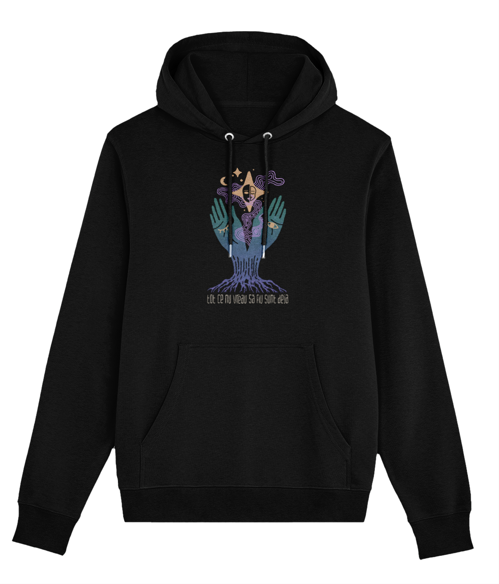 byron - Hanorac negru "Anima" (unisex)
